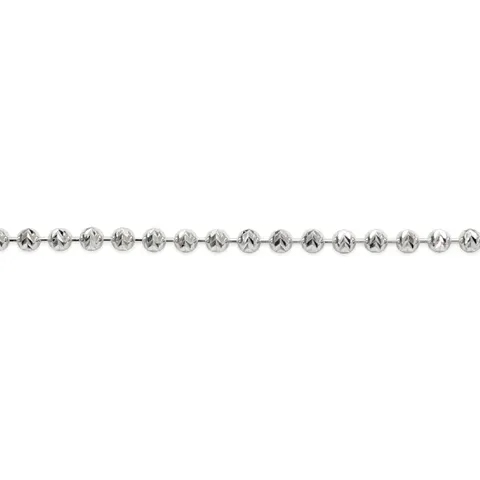 Chain: Fishbone Diamond Cut Bead