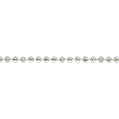 Chain: Smile Diamond Cut Bead